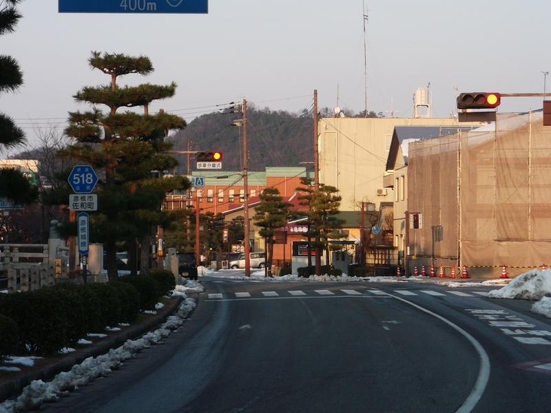 彦根城周辺の風致地区。整えられた街並みが不動産価値を下支えしている。